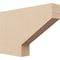 Ekena Millwork 2in. W x 8in. H x 12in. L Clemmons Woodgrain TimberThane Rafter Tail, Primed Tan RFTUR02X08X12CLERCPR - alternate 1